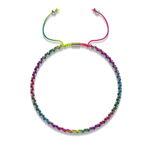 Spectre x Argent | Liens Kismet | Collier ras du cou de luxe